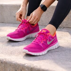 Nike Black Smartwatch with Rectangular Touchscreen